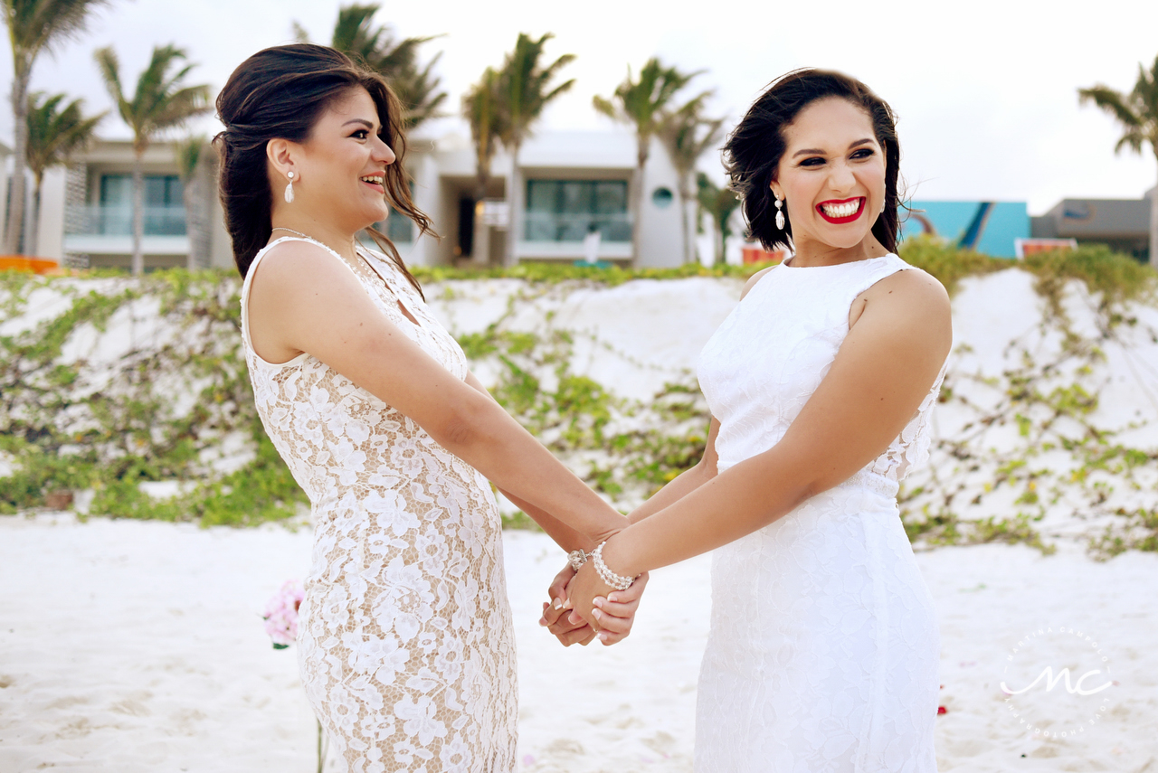 Andaz Mayakoba Same Sex Wedding by Martina Campolo Photography